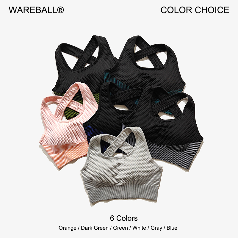 Wareball 6 cores yoga sutiã es - Sports Bra High Impact avaliação e preço