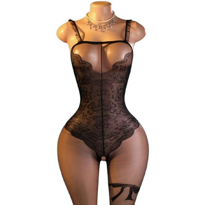 Conjunto de lingerie sensual,  - Lace Teddy Lingerie avaliação e preço