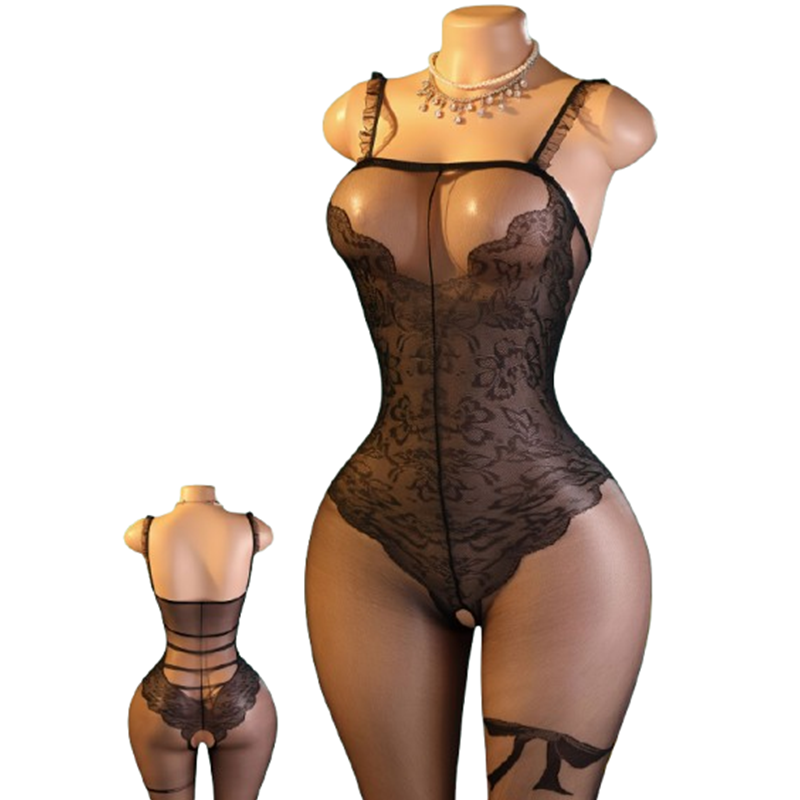 Conjunto de lingerie sensual,  - Lace Teddy Lingerie avaliação e preço